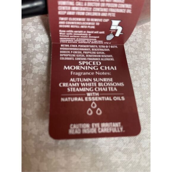 Bath and Body Works SPICED MORNING CHAI 4 Wallflower Refills - Picture 4 of 5